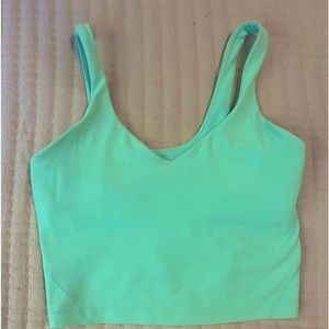 LULULEMON Align Tank WILD MINT size 6